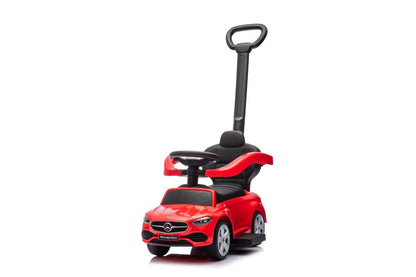 Ride-on with pusher Mercedes 3in1 Red - image 3