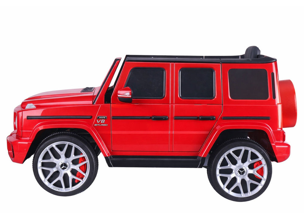 S306-1 Red Battery Operated Car Mercedes G63 - attēls 5