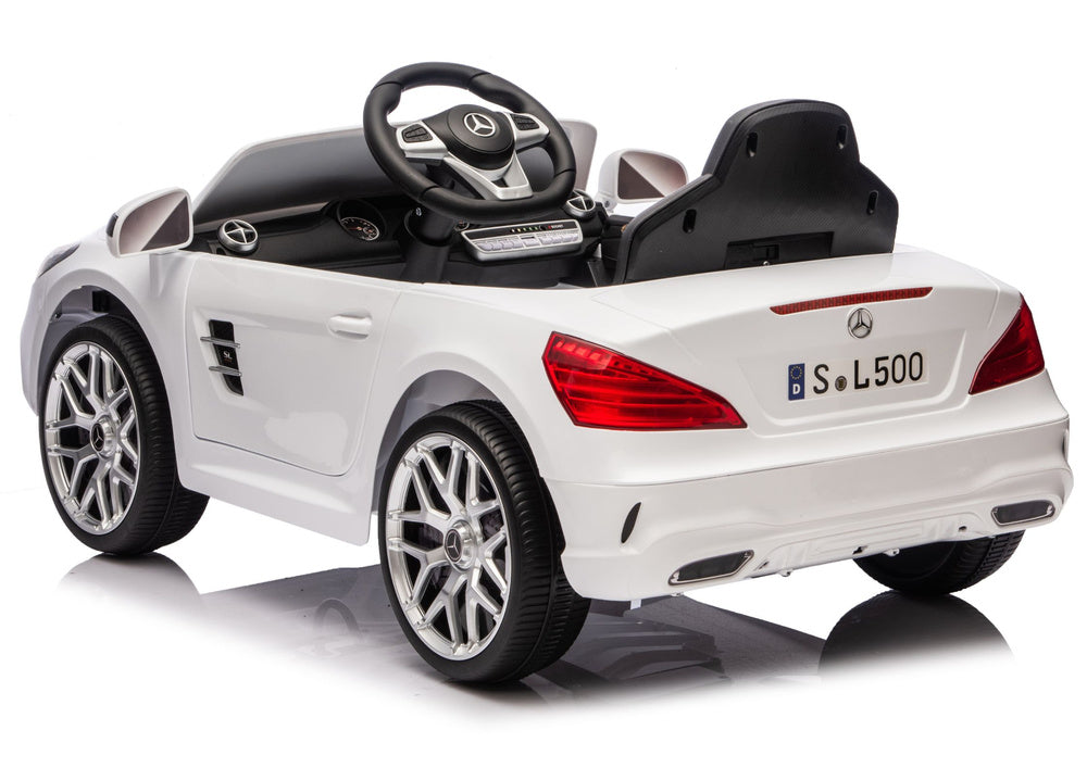 S506 Battery Operated Car White Mercedes SL500 - attēls 5