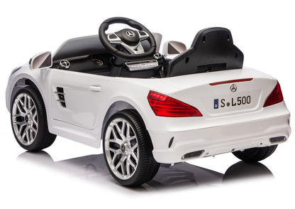 S506 Battery Operated Car White Mercedes SL500 - attēls 5