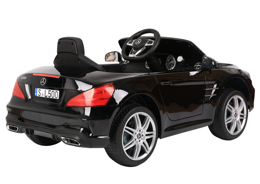 S506 Black Battery Operated Car Mercedes SL500 - attēls 4