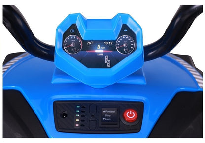 S601 Blue - Electric Ride On Quad - attēls 6