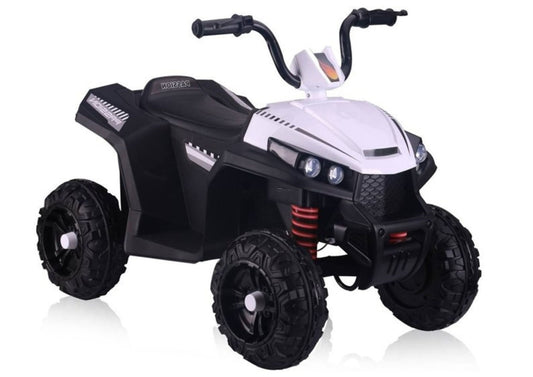 S601 White - Electric Ride On Quad - attēls 1