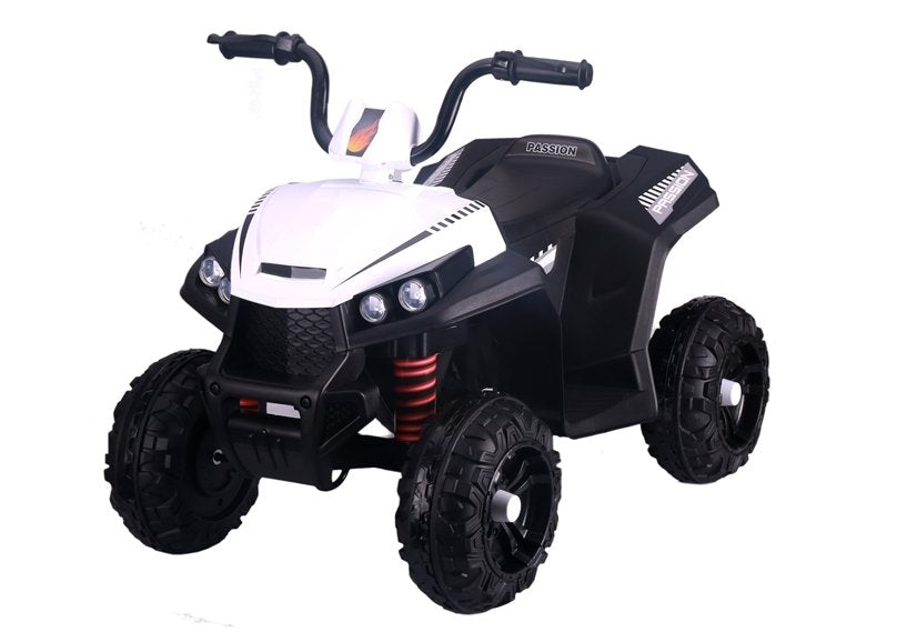 S601 White - Electric Ride On Quad - attēls 7