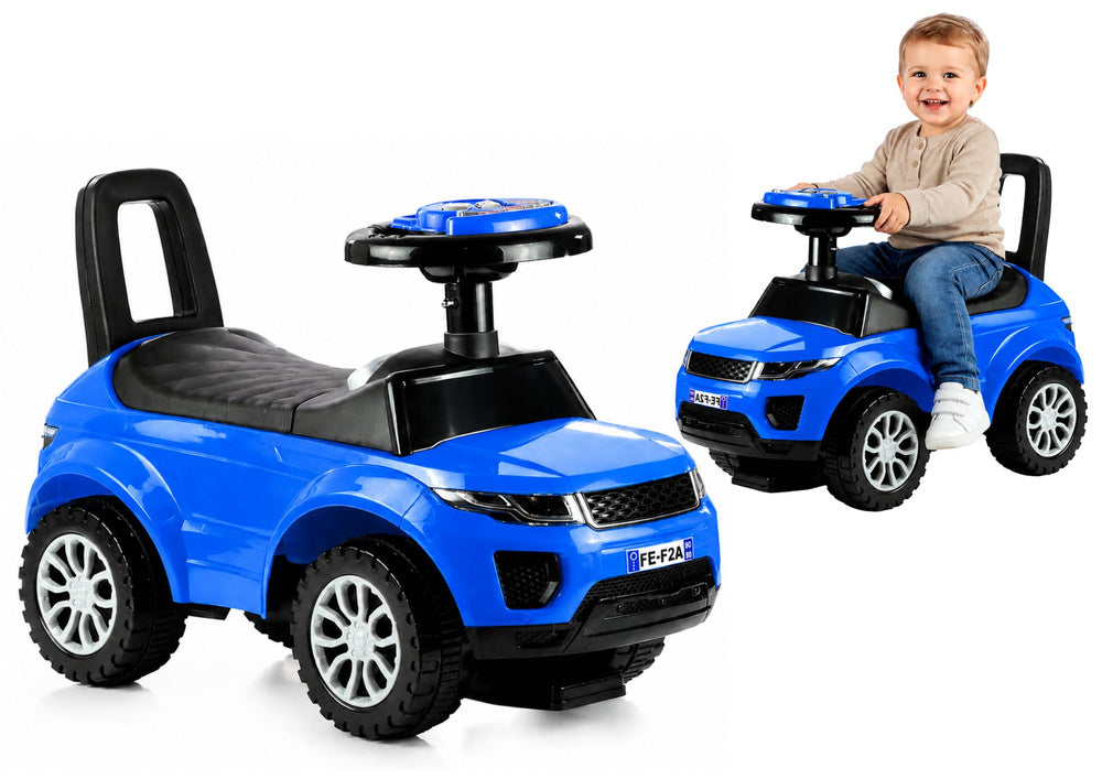 Toddlers Ride On 613W Blue Sound Light - image 1