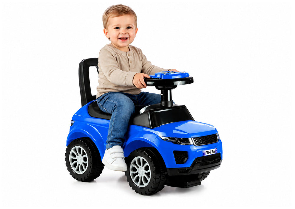 Toddlers Ride On 613W Blue Sound Light - image 2