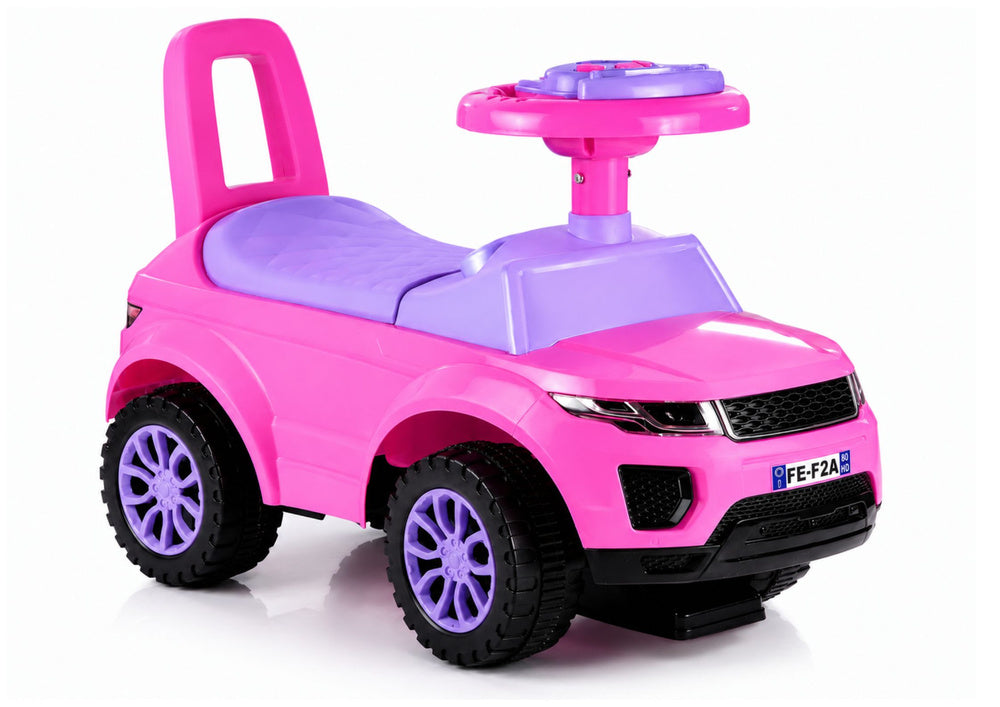 Toddlers Ride On 613W Pink Sound Light - image 3