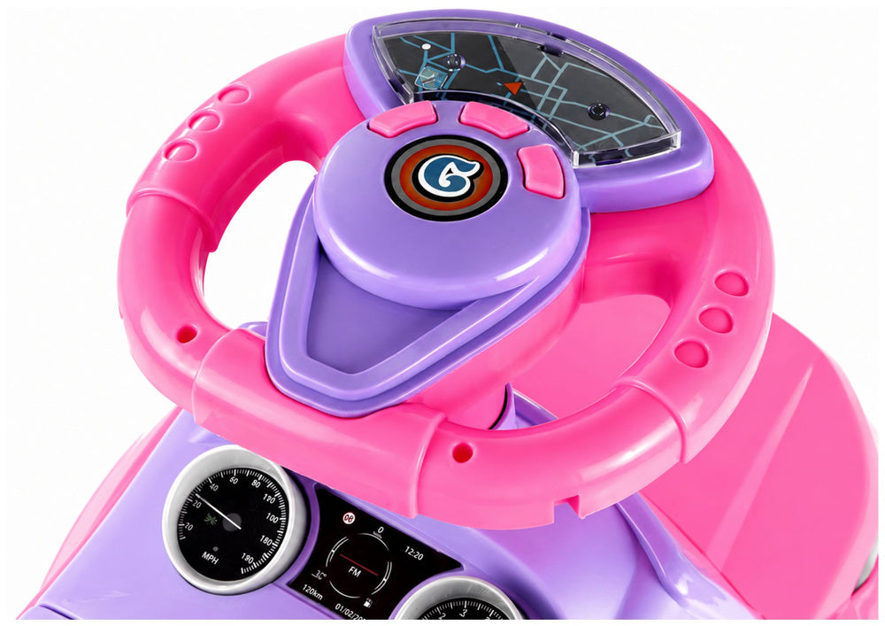 Toddlers Ride On 613W Pink Sound Light - image 7