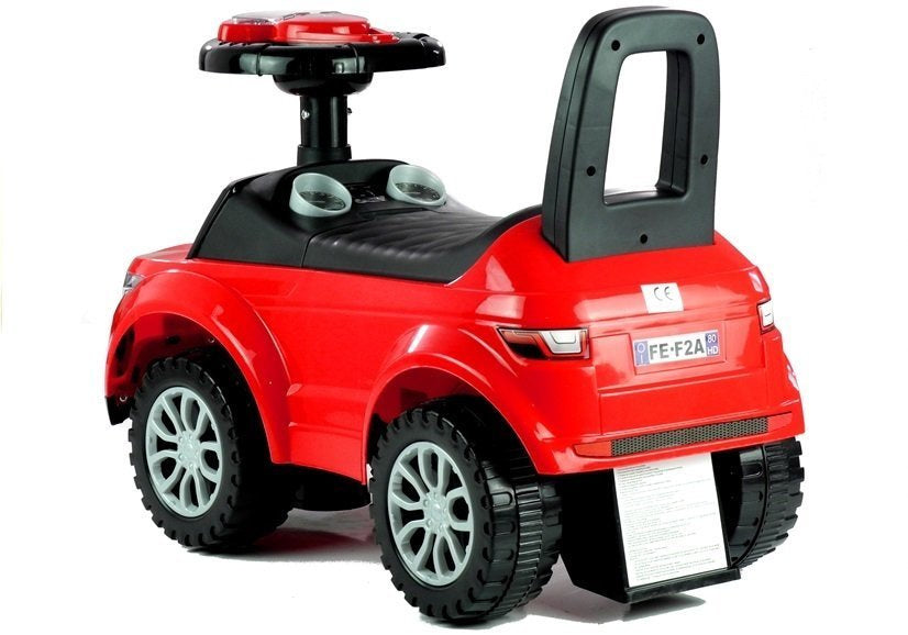 Toddlers Ride On 613W Red Sound Light - attēls 3