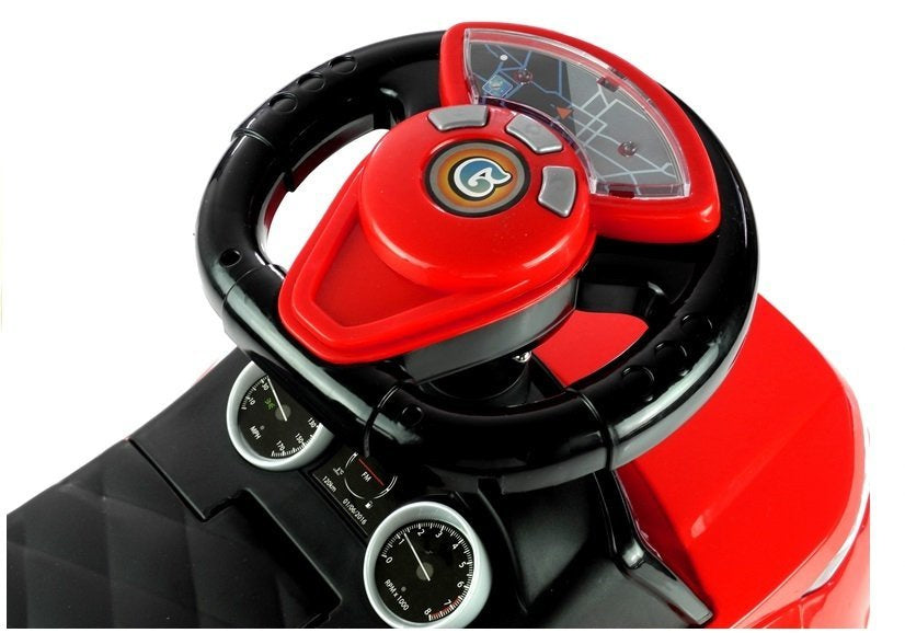 Toddlers Ride On 613W Red Sound Light - attēls 4