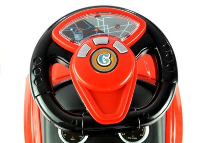 Toddlers Ride On 613W Red Sound Light - attēls 7