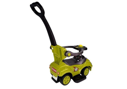 Toddlers Ride On Push Along with Parent Handle Mega Car 3in1 Yellow - attēls 5