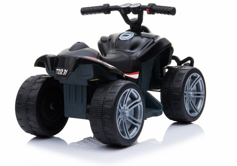 TR1805 vaikiškas elektrinis keturratis juodas - nuotrauka 6