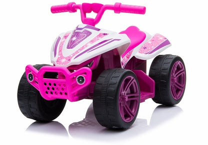 TR1805 Electric Ride-On Quad White-pink - attēls 3