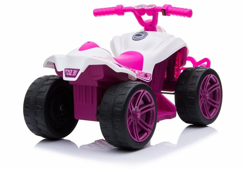 TR1805 Electric Ride-On Quad White-pink - attēls 6