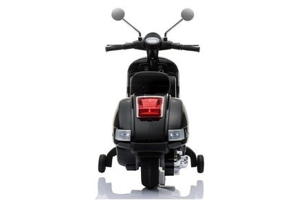 Vespa Scooter Electric Ride On Motorcycle - Black - attēls 4
