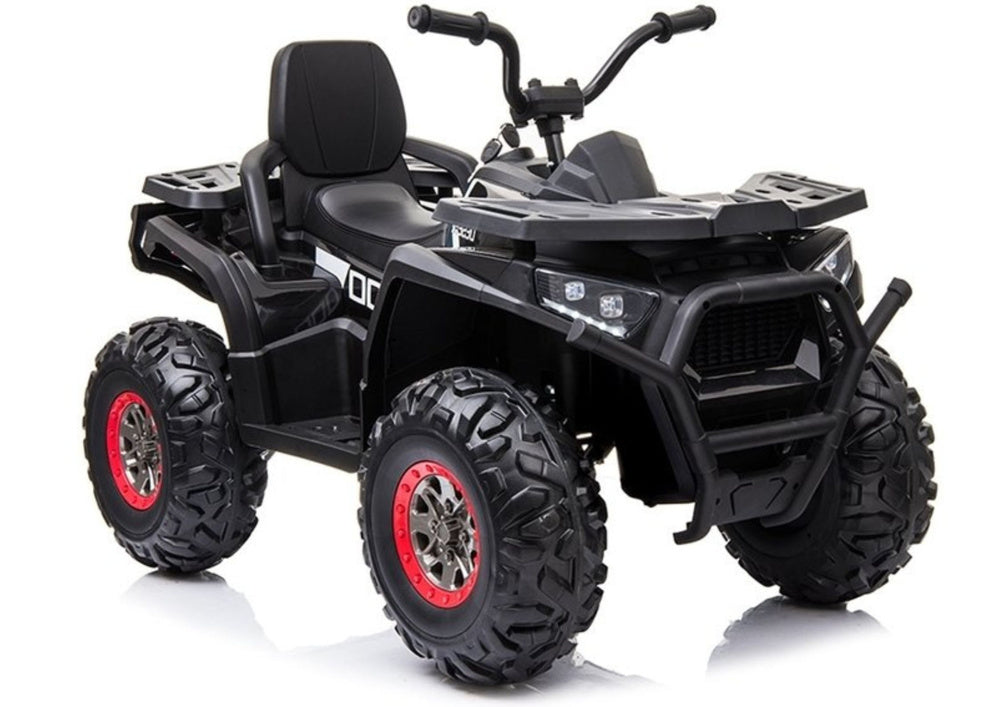 XMX607 vaikiškas elektrinis keturratis - juodas - nuotrauka 1