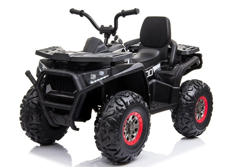 XMX607 vaikiškas elektrinis keturratis - juodas - nuotrauka 3