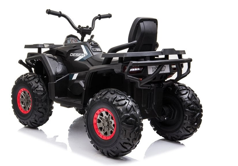 XMX607 vaikiškas elektrinis keturratis - juodas - nuotrauka 5