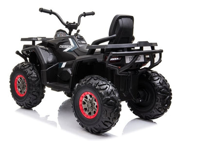 XMX607 vaikiškas elektrinis keturratis - juodas - nuotrauka 5