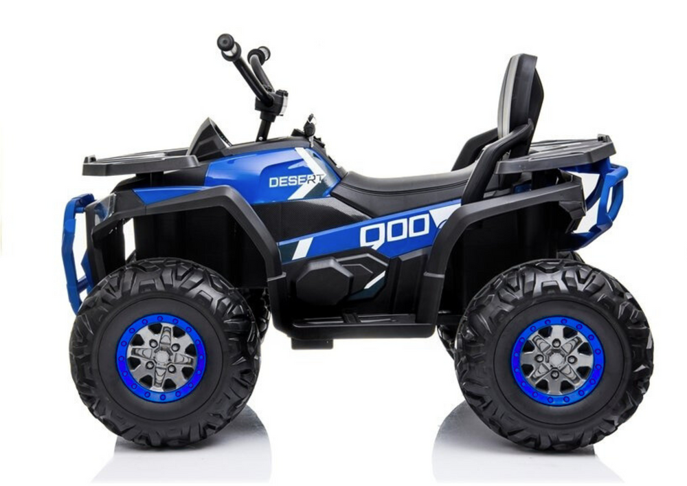XMX607 Electric Ride On Quad - Blue - attēls 3