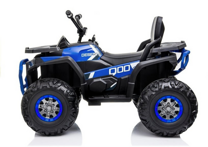XMX607 Electric Ride On Quad - Blue - attēls 3