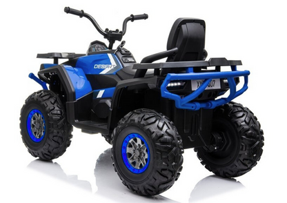 XMX607 Electric Ride On Quad - Blue - attēls 5