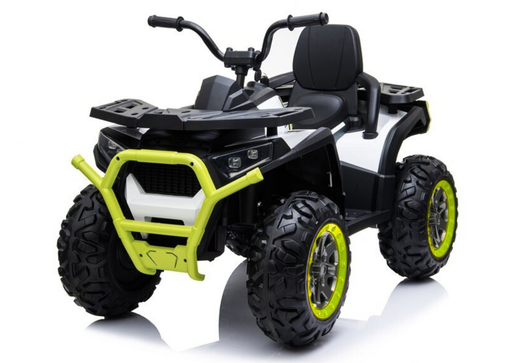 XMX607 Electric Ride On Quad - White - attēls 2