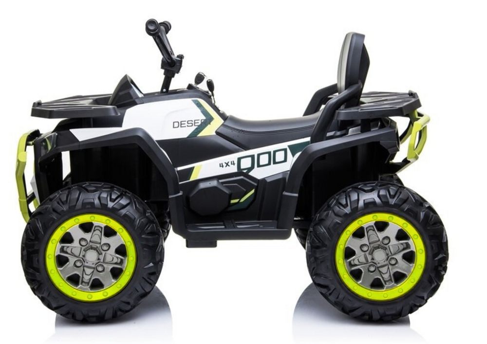 XMX607 Electric Ride On Quad - White - attēls 4