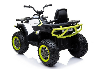 XMX607 Electric Ride On Quad - White - attēls 6