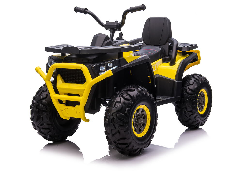 XMX607 vaikiškas elektrinis keturratis - geltonas - nuotrauka 2