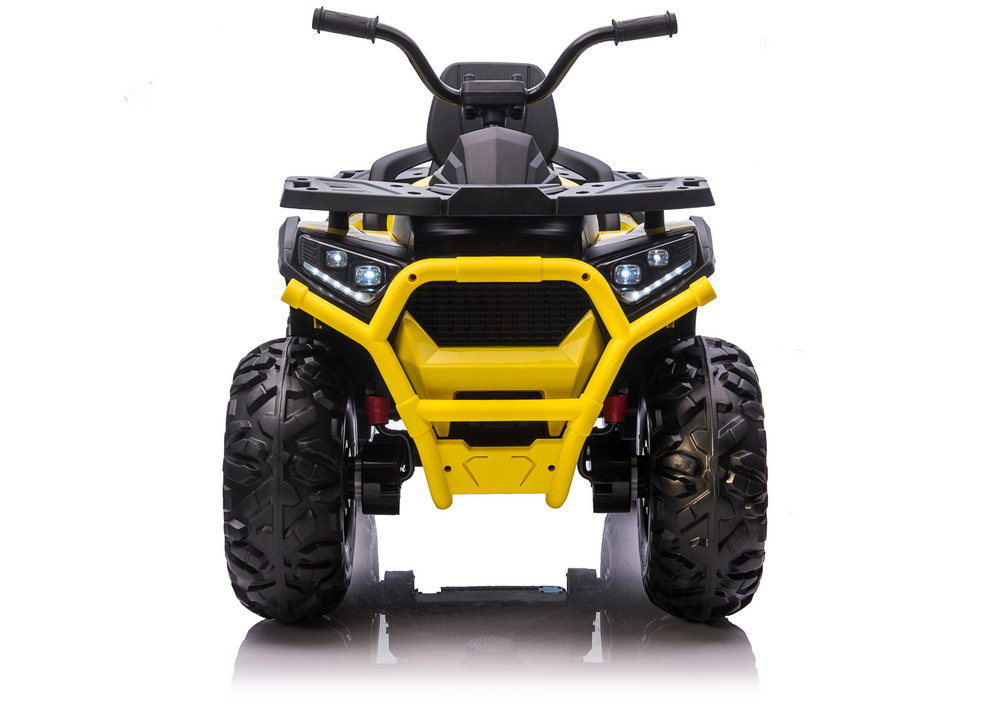 XMX607 vaikiškas elektrinis keturratis - geltonas - nuotrauka 4