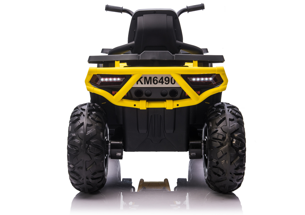 XMX607 vaikiškas elektrinis keturratis - geltonas - nuotrauka 7