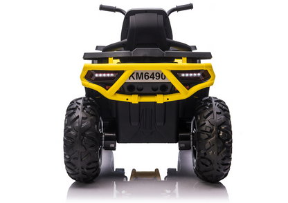 XMX607 vaikiškas elektrinis keturratis - geltonas - nuotrauka 7
