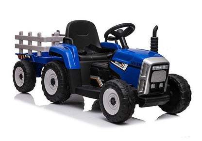 XMX611 Electric Ride-On Tractor Blue - attēls 3