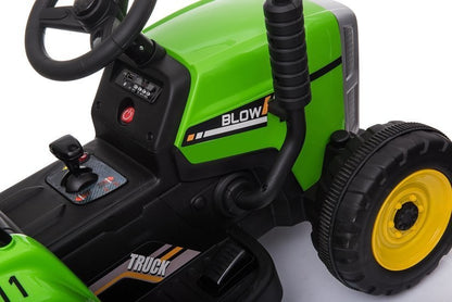 XMX611 Electric Ride-On Tractor Green - attēls 7