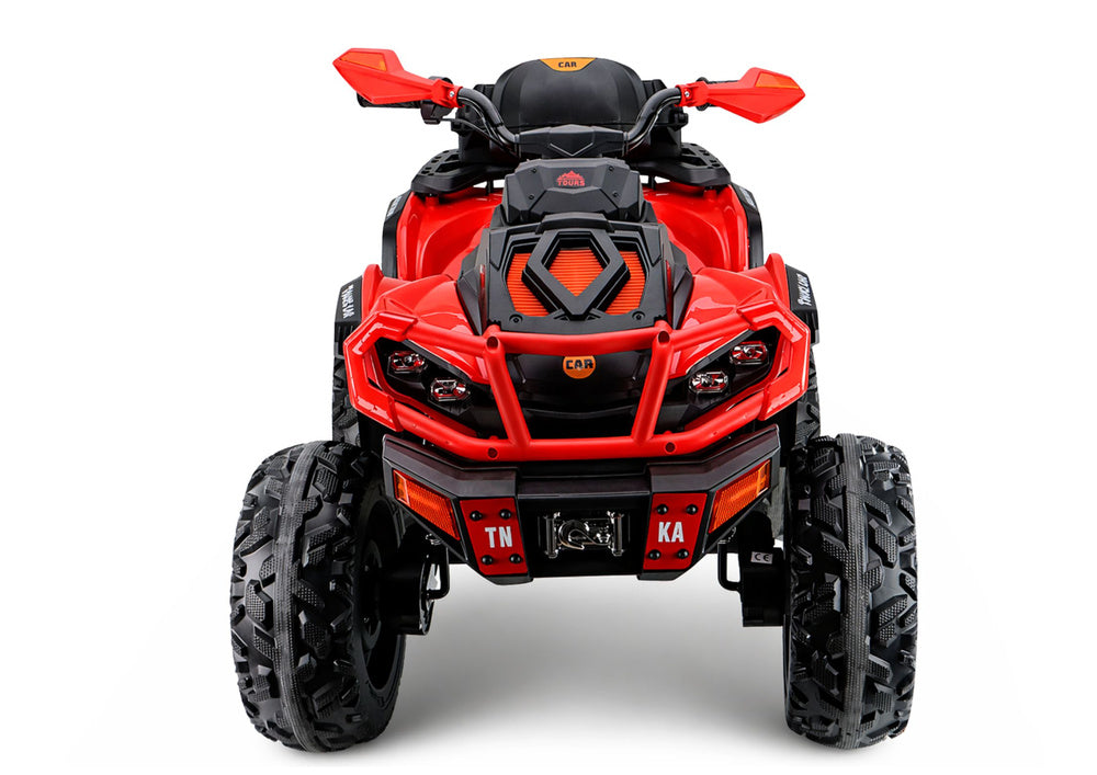 XW-08 4x4 45W Battery-Operated Quad Bike Red - pilt 3