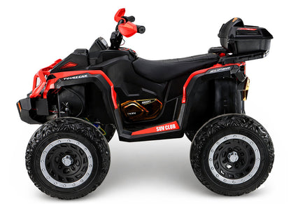 XW-08 4x4 45W Battery-Operated Quad Bike Red - pilt 4