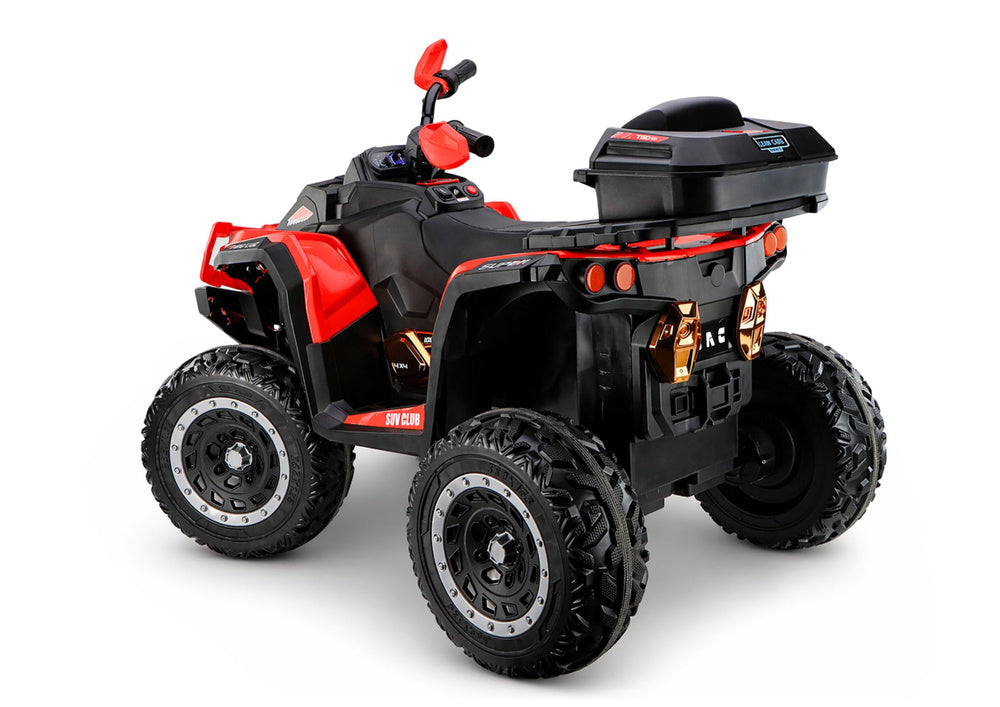 XW-08 4x4 45W Battery-Operated Quad Bike Red - pilt 6