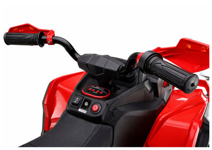 XW-08 4x4 45W Battery-Operated Quad Bike Red - pilt 8