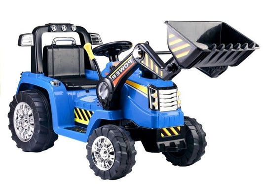 ZP1005 Blue - Electric Ride On Tractor - attēls 1