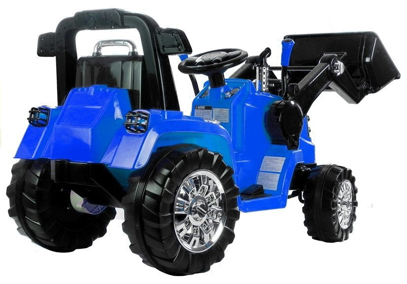 ZP1005 Blue - Electric Ride On Tractor - attēls 5