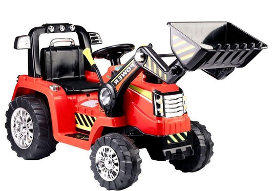 ZP1005 Red - Electric Ride On Tractor - attēls 1