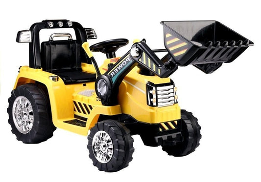 ZP1005 Yellow - Electric Ride On Tractor - attēls 1